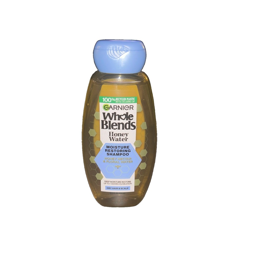 Garnier Whole Blends Honey Water Moisture Restoring Shampoo 12.5 oz - NEW